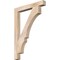Ekena Millwork Balboa Block Smooth Bracket, Douglas Fir, 3 1/2"W x 30"D x 42"H BKT04X30X42BOA05SDF - alternate 1
